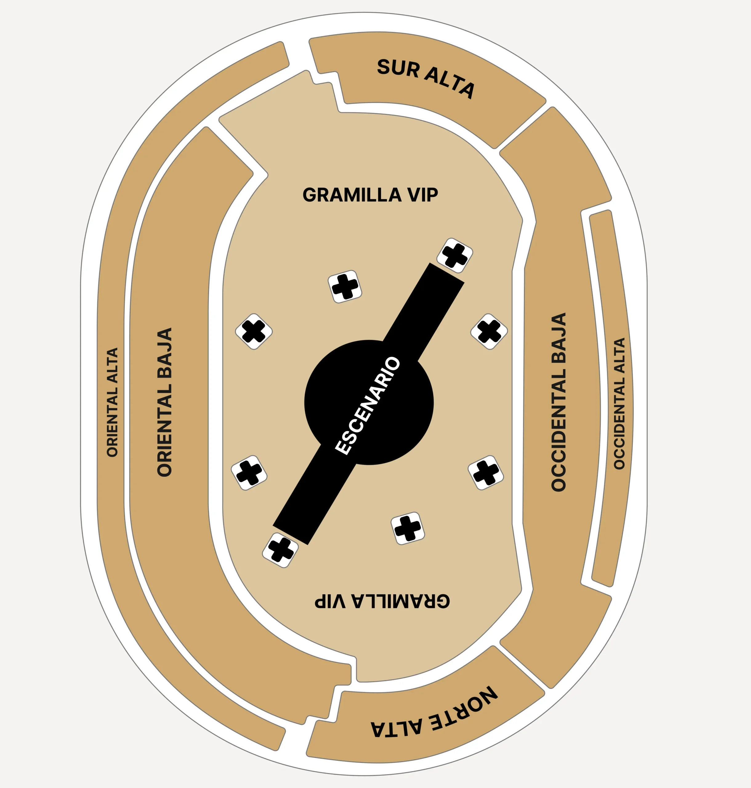 Mapa del evento